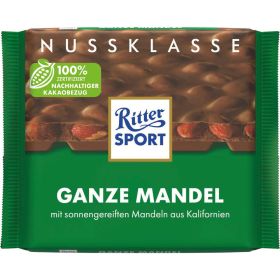 Link zu  Tafelschokolade Nussklasse, Ganze Mandeln
