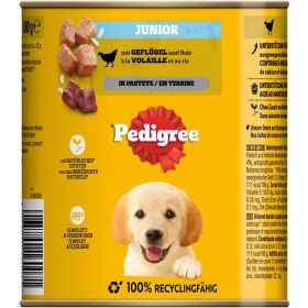 Link zu  Hunde-Nassfutter Leckerbissen Junior, Geflügel/Pastete