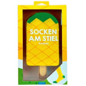 Link zu  Socken am Stiel Ananas