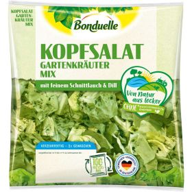 Link zu  Kopfsalat mit Gartenkräutern