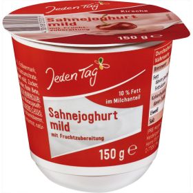 Link zu  Jeden Tag Sahnejoghurt, je 150 g