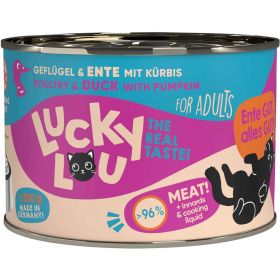 Link zu  Katzen-Nassfutter, Geflügel & Ente mit Kürbis