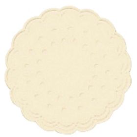 Link zu  Bio Untersetzer Creme, Ø 7,5cm