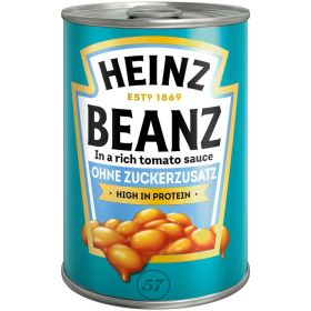 Link zu  Beanz in Tomatensauce ohne Zuckerzusatz