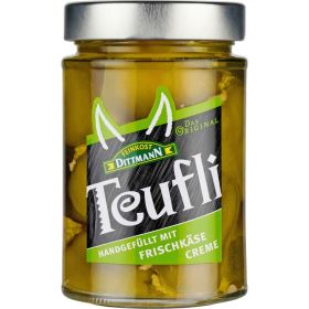 Link zu  Grüne Pfefferonen Teufli mit Frischkäse gefüllt