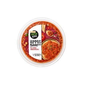Link zu  Hummus Muhammara mit Paprika-Kürbiskernsauce