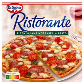 Link zu  Pizza Ristorante, Salame Mozzarella Pesto