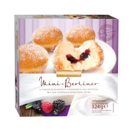 Link zu  Mini Berliner, Vierfruchtkonfitüre, tiefgekühlt