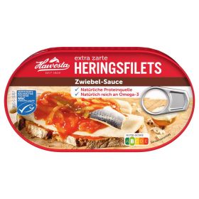 Link zu  Heringsfilets in Zwiebel-Sauce