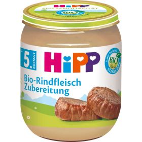 Link zu  Babynahrung Zubereitung, Bio Rindfleisch