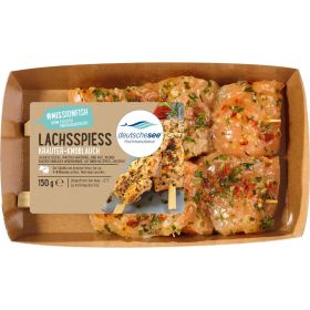 Link zu  Lachsspiess Kräuter-Knoblauch
