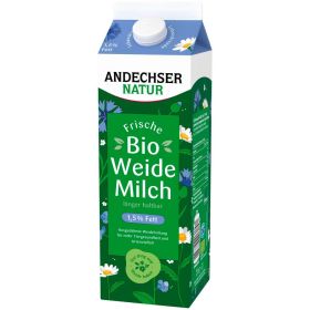 Link zu  länger haltbare Bio Milch, 1,5% Fett