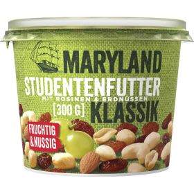 Link zu  Maryland  Snack Nüsse oder Studentenfutter, je 275–300 g