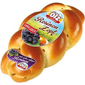 Link zu  Rosinen Zopf