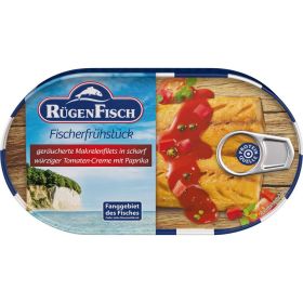 Link zu  Fischerfrühstück, geräucherte Makrelenfilets in scharf würziger Tomaten-Creme