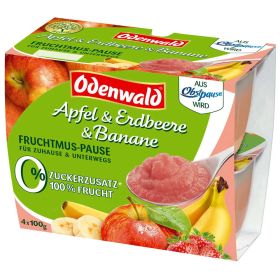 Link zu  4-er Pack Fruchtmus, Erdbeer - Banane