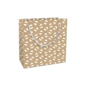 Link zu  Geschenktasche Craftpapier 20x21x8cm Baby Feet