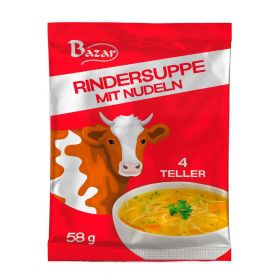 Link zu  Rindersuppe