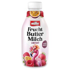 Link zu  Fruchtbuttermilch limitiert, Himbeere-Maracuja