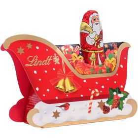 Link zu  Mini Schokoladenweihnachtsmann im Schlitten