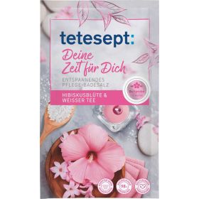 Link zu  Badesalz Deine Zeit für Dich, Hibiskusblüte & Weisser Tee