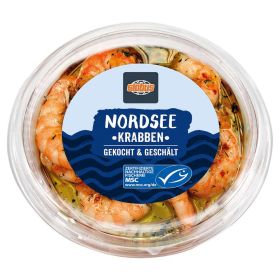 Link zu  Nordseekrabben, gekocht & geschält