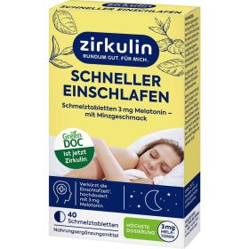 Link zu  Schneller Einschlafen Melatonin-Tabletten, Minzgeschmack