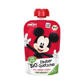 Link zu  Bio-Quetschie Apfel, Banane, Pfirsich