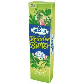 Link zu  Meggle Kräuterbutter Riegel oder Tube, je Artikel