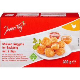 Link zu  Chicken Nuggets im Backteig mit 2 Dips, tiefgekühlt