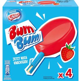 Link zu  Stiel-Eis Bum Bum, Vanilleeis mit Kaugummi