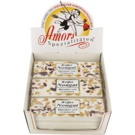 Link zu  Weißer Nougat Mandeln und Cranberry