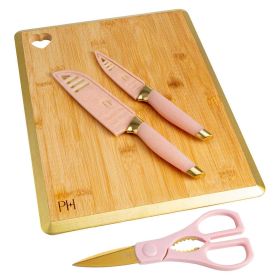 Link zu  Schneidebrett inkl. 2 Messer & 1 Scherer