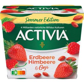Link zu  Activia Joghurt Erdbeere, Himbeere & Goji,  4x115g