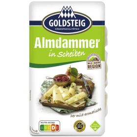 Link zu  Goldsteig  Emmentaler oder Almdammer, je 125–150 g
