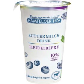 Link zu  Bio Buttermilch Drink Heidelbeere