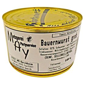 Link zu  Bauernwurst grob
