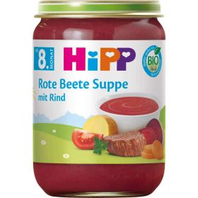 Link zu  Babynahrung Rote Beete Suppe mit Rind