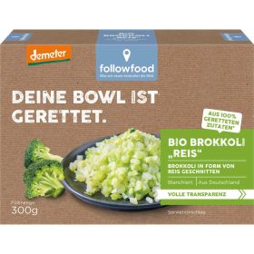 Link zu  Bio Demeter Brokkoli-Reis, tiefgekühlt