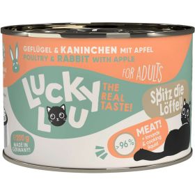 Link zu  Katzen-Nassfutter, Geflügel & Kaninchen mit Apfel