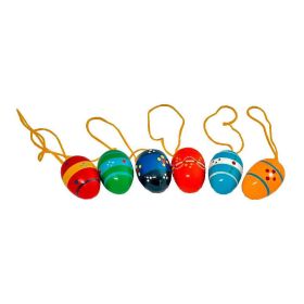 Link zu  Holzeier-Set zum Aufhängen, 4-fach sortiert