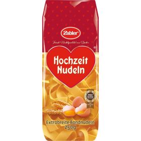 Link zu  Hochzeit Nudeln Extrabreite Bandnudeln