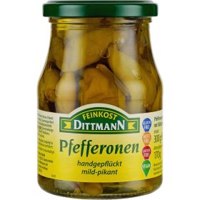 Link zu  Griechische Pfefferonen, mild/pikant
