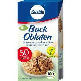 Link zu  Bio Back Oblaten rund, 50 mm