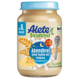 Link zu  Abendbrei, Grieß/Vanille/Vollkorn