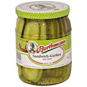 Link zu  Sandwich Gurken, süss-sauer