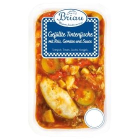 Link zu  Gefüllte Tintenfische, Reis-Gemüse