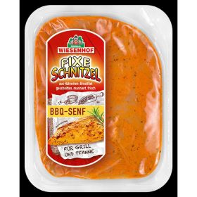 Link zu  Hähnchen Minutensteaks Fixe Schnitzel, BBQ Senf