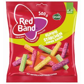 Link zu  Fruchtgummi Stäbchen, sauer