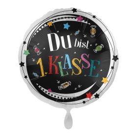 Link zu  Folienballon Du bist 1. Klasse